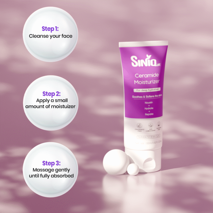 siniq life moisturizer